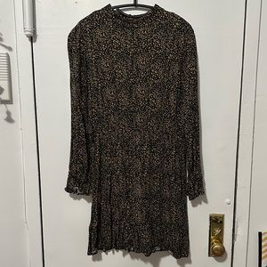 High Neck Mini Dress